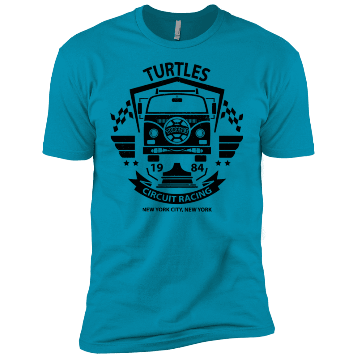 T-Shirts Turquoise / YXS Turtles Circuit Boys Premium T-Shirt