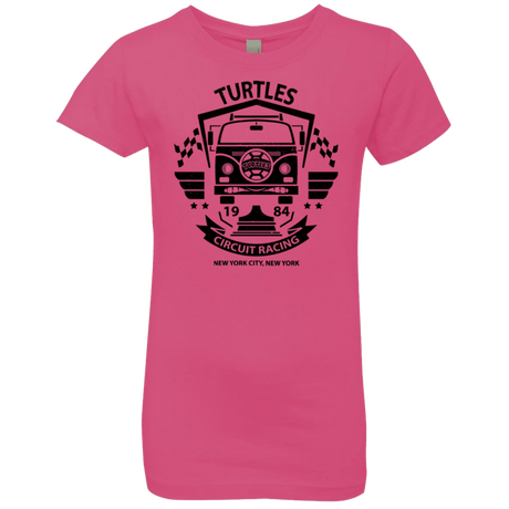 T-Shirts Hot Pink / YXS Turtles Circuit Girls Premium T-Shirt