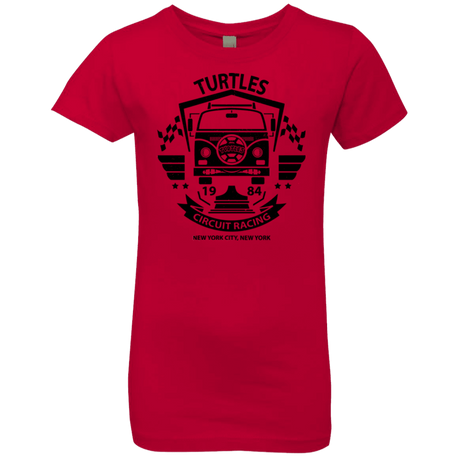 T-Shirts Red / YXS Turtles Circuit Girls Premium T-Shirt