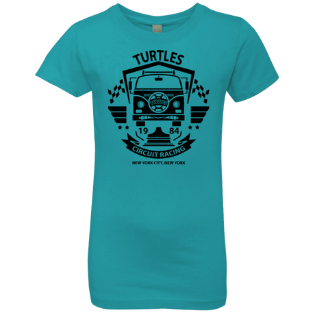 T-Shirts Tahiti Blue / YXS Turtles Circuit Girls Premium T-Shirt