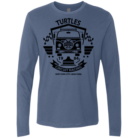 T-Shirts Indigo / Small Turtles Circuit Men's Premium Long Sleeve
