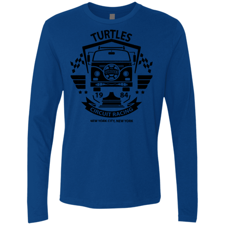 T-Shirts Royal / Small Turtles Circuit Men's Premium Long Sleeve