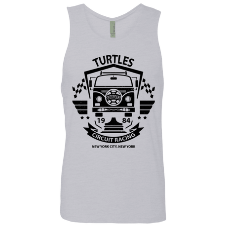 T-Shirts Heather Grey / Small Turtles Circuit Men's Premium Tank Top