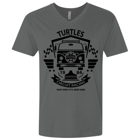 T-Shirts Heavy Metal / X-Small Turtles Circuit Men's Premium V-Neck