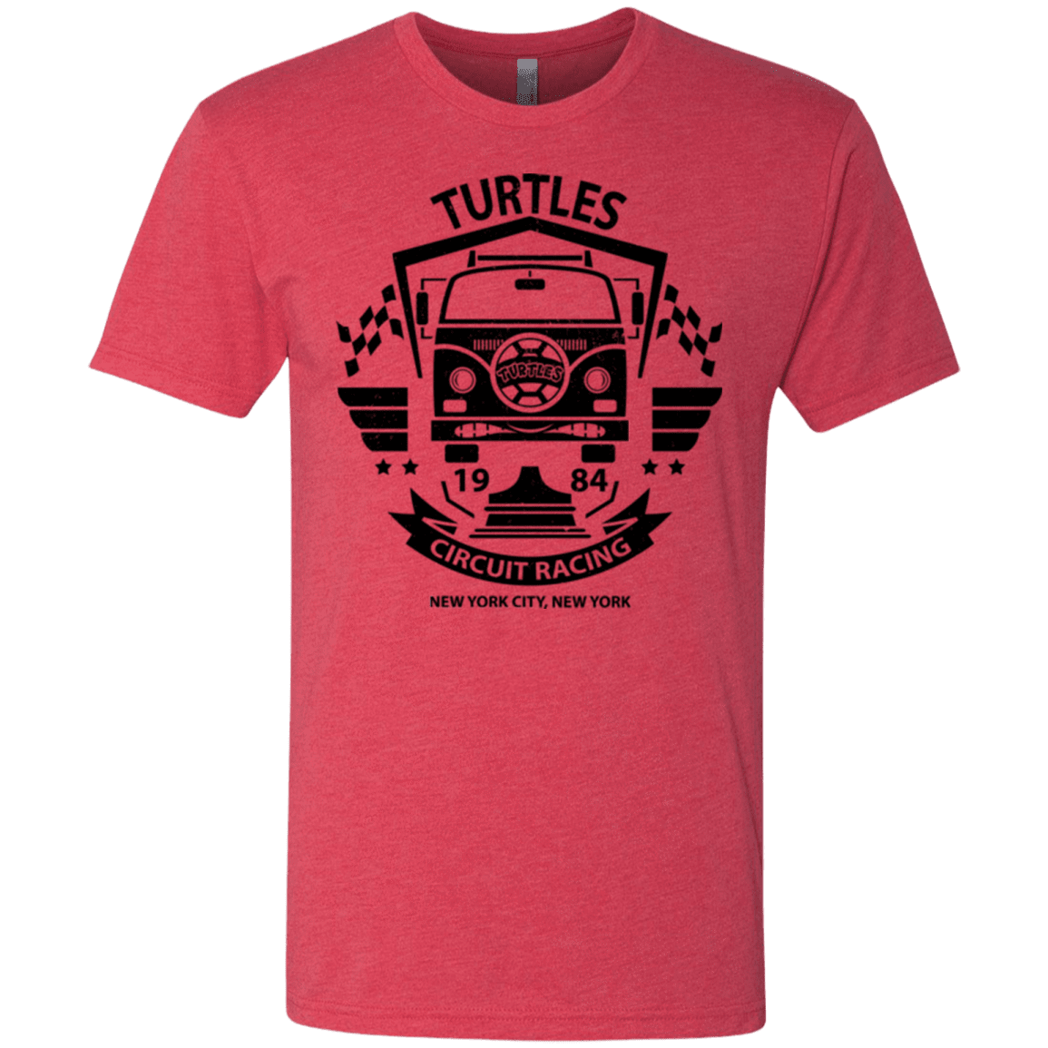 T-Shirts Vintage Red / Small Turtles Circuit Men's Triblend T-Shirt