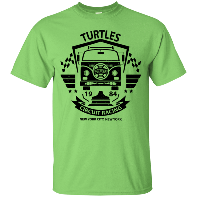 T-Shirts Lime / Small Turtles Circuit T-Shirt