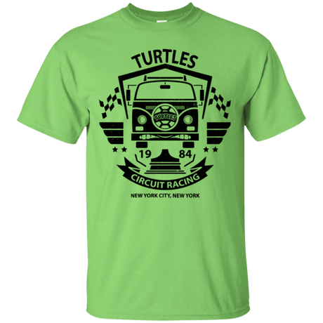 T-Shirts Lime / Small Turtles Circuit T-Shirt
