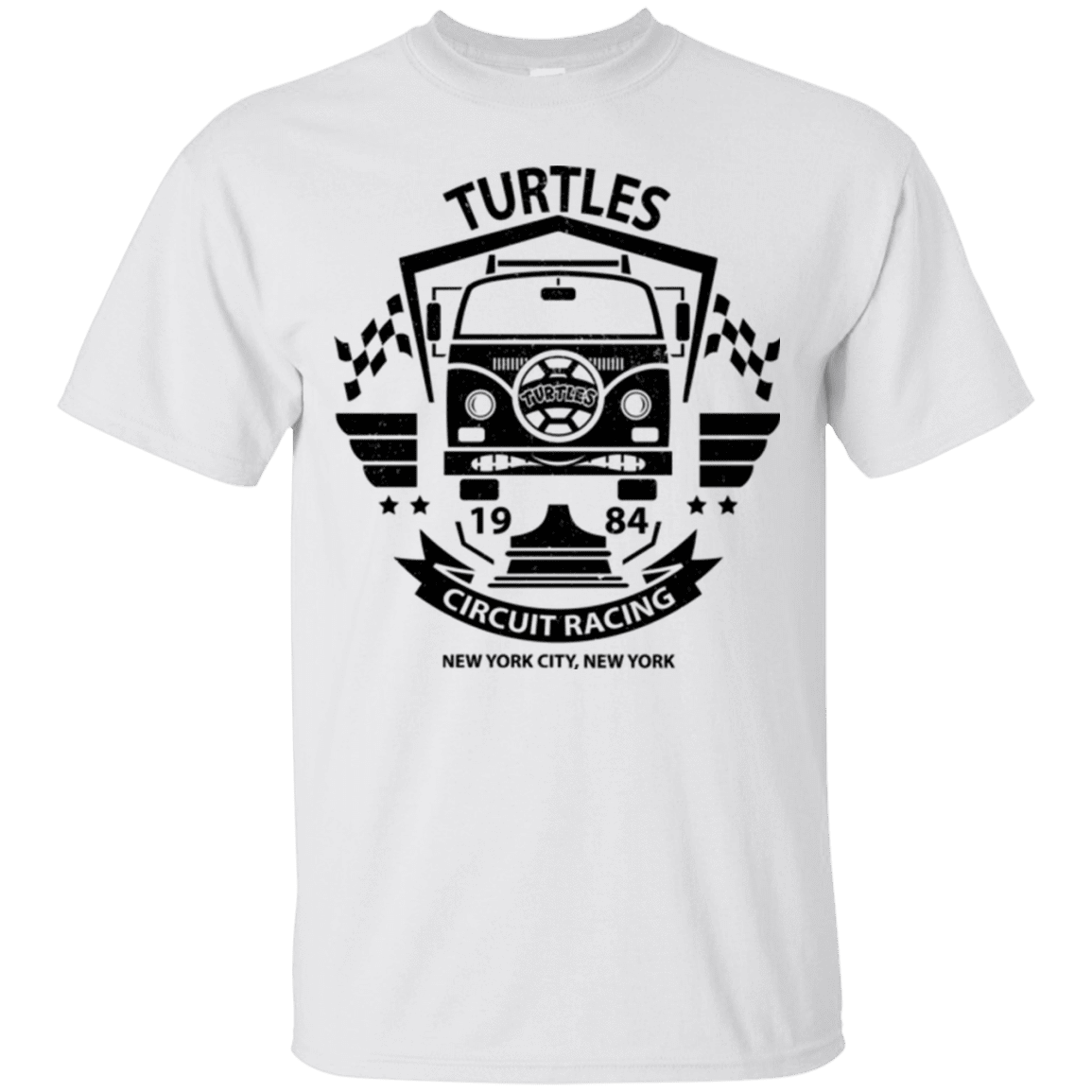 T-Shirts White / Small Turtles Circuit T-Shirt