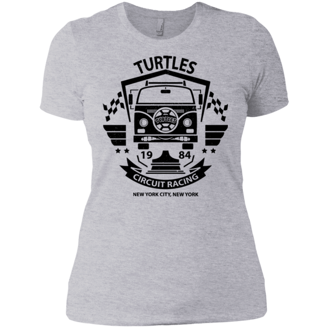 T-Shirts Heather Grey / X-Small Turtles Circuit Women's Premium T-Shirt