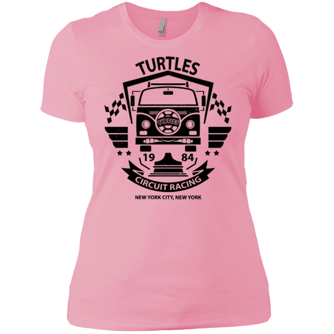 T-Shirts Light Pink / X-Small Turtles Circuit Women's Premium T-Shirt