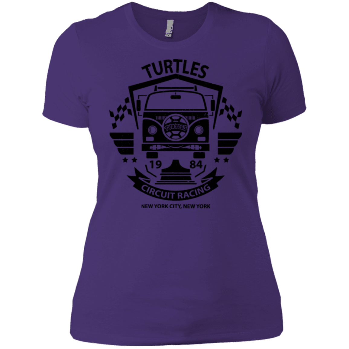 T-Shirts Purple / X-Small Turtles Circuit Women's Premium T-Shirt