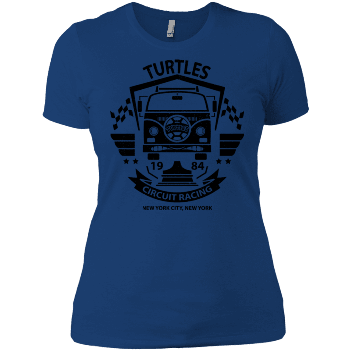 T-Shirts Royal / X-Small Turtles Circuit Women's Premium T-Shirt