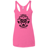 T-Shirts Vintage Pink / X-Small Turtles Circuit Women's Triblend Racerback Tank