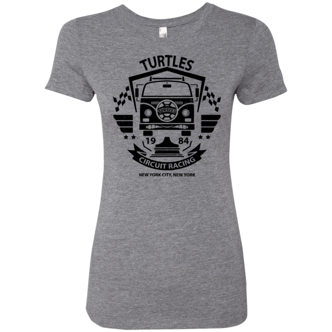 T-Shirts Premium Heather / Small Turtles Circuit Women's Triblend T-Shirt