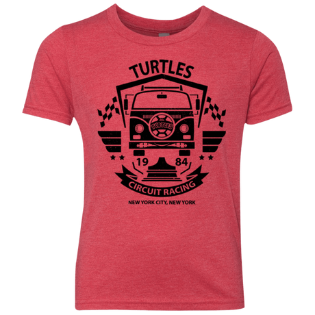 T-Shirts Vintage Red / YXS Turtles Circuit Youth Triblend T-Shirt
