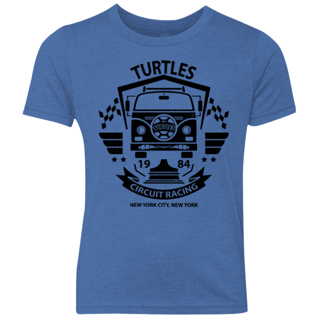 T-Shirts Vintage Royal / YXS Turtles Circuit Youth Triblend T-Shirt