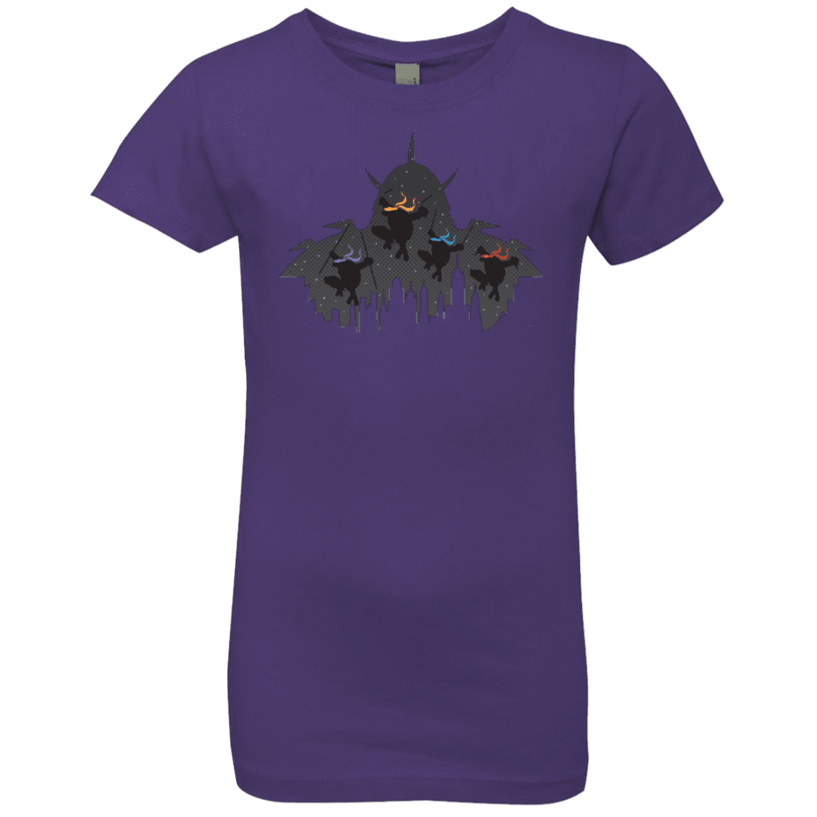 T-Shirts Purple Rush / YXS Turtles Girls Premium T-Shirt