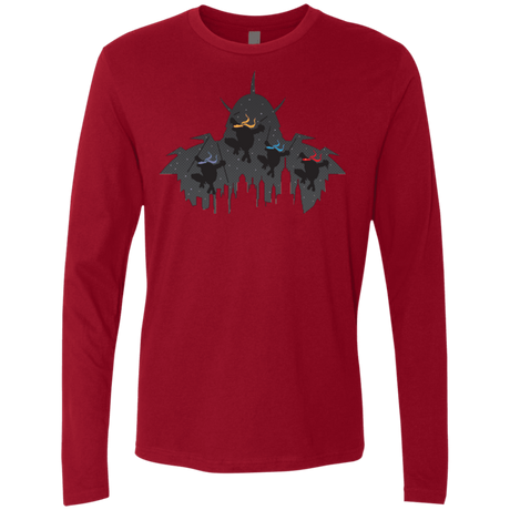 T-Shirts Cardinal / Small Turtles Men's Premium Long Sleeve