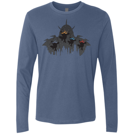 T-Shirts Indigo / Small Turtles Men's Premium Long Sleeve