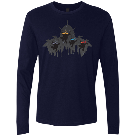 T-Shirts Midnight Navy / Small Turtles Men's Premium Long Sleeve