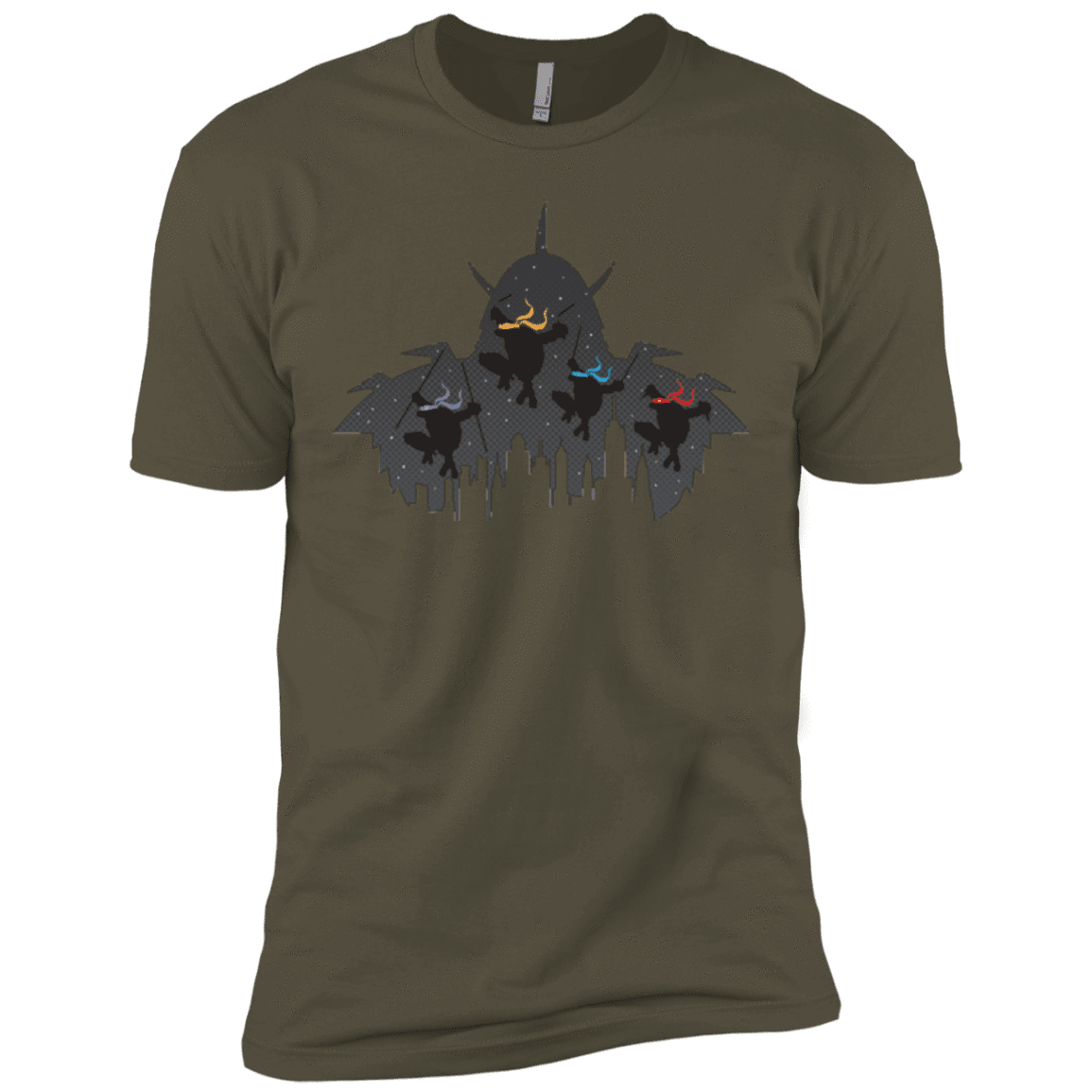 T-Shirts Military Green / X-Small Turtles Men's Premium T-Shirt