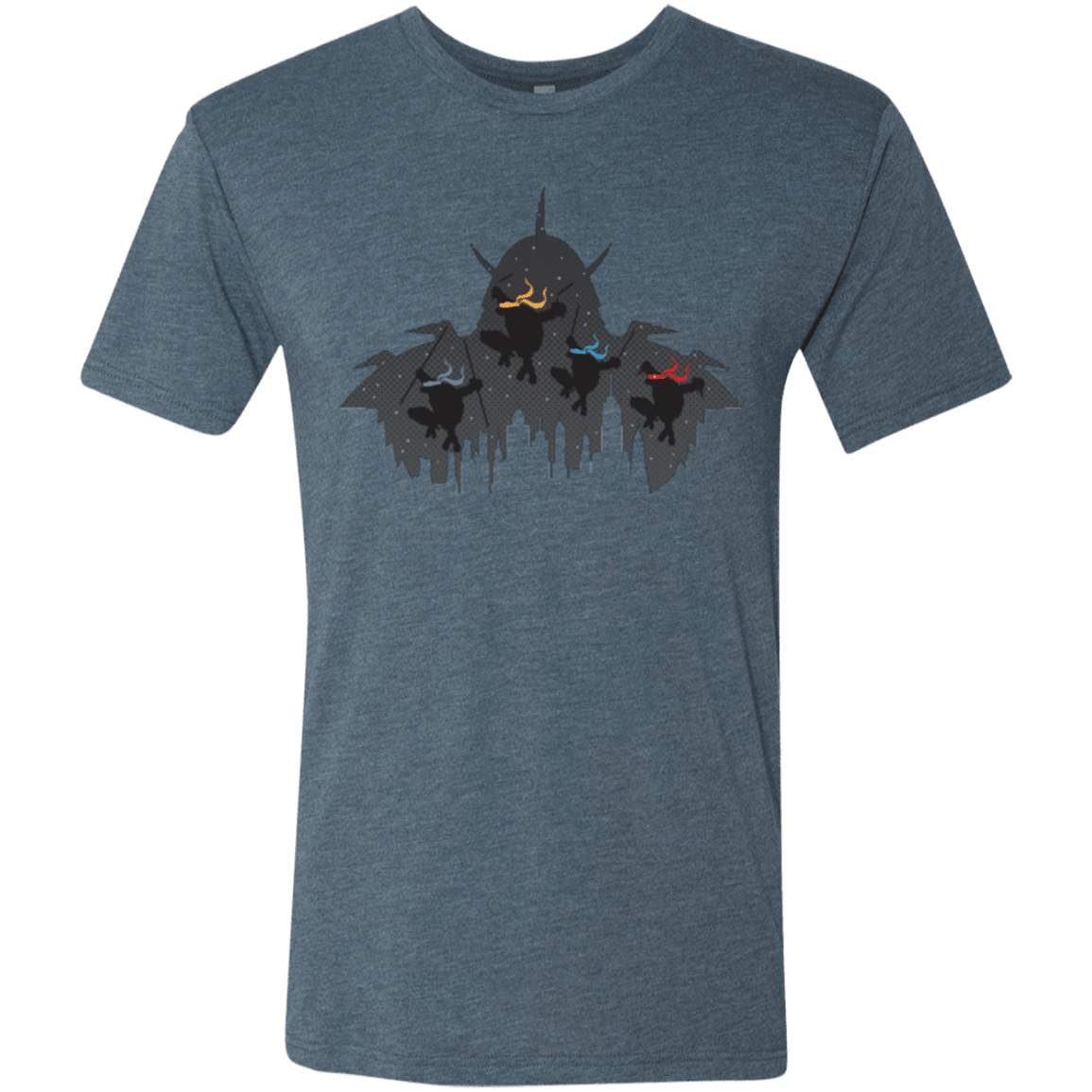 T-Shirts Indigo / Small Turtles Men's Triblend T-Shirt