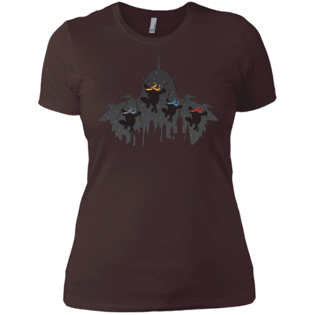 T-Shirts Dark Chocolate / X-Small Turtles Women's Premium T-Shirt