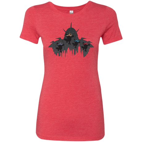 T-Shirts Vintage Red / Small Turtles Women's Triblend T-Shirt