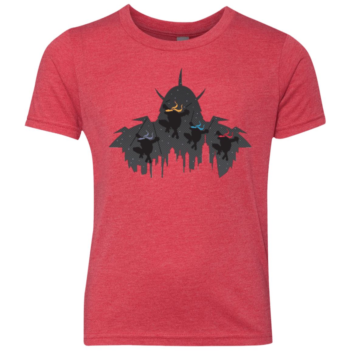 T-Shirts Vintage Red / YXS Turtles Youth Triblend T-Shirt