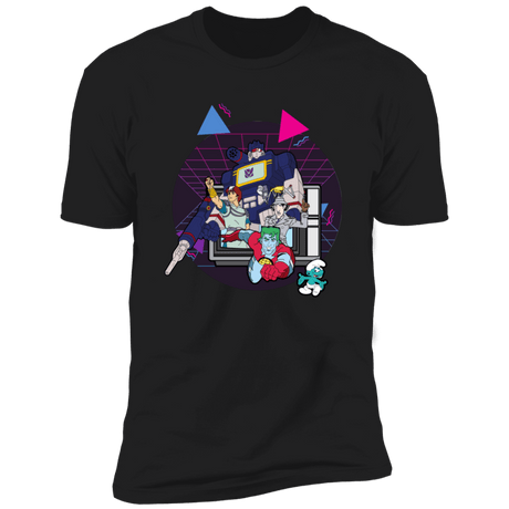 T-Shirts Black / S TV Toons 1 Men's Premium T-Shirt