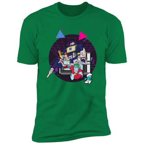 T-Shirts Kelly Green / S TV Toons 1 Men's Premium T-Shirt