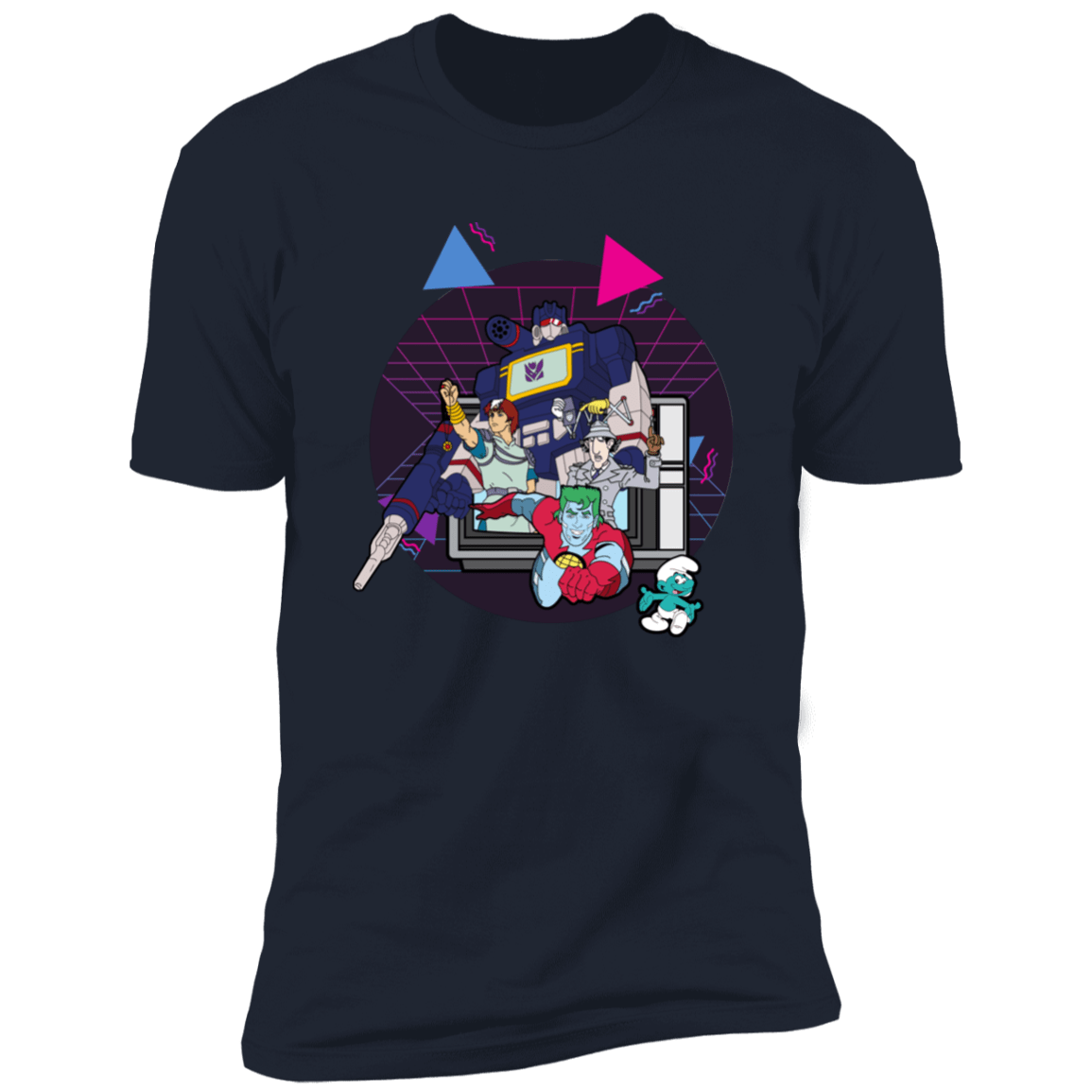 T-Shirts Midnight Navy / S TV Toons 1 Men's Premium T-Shirt