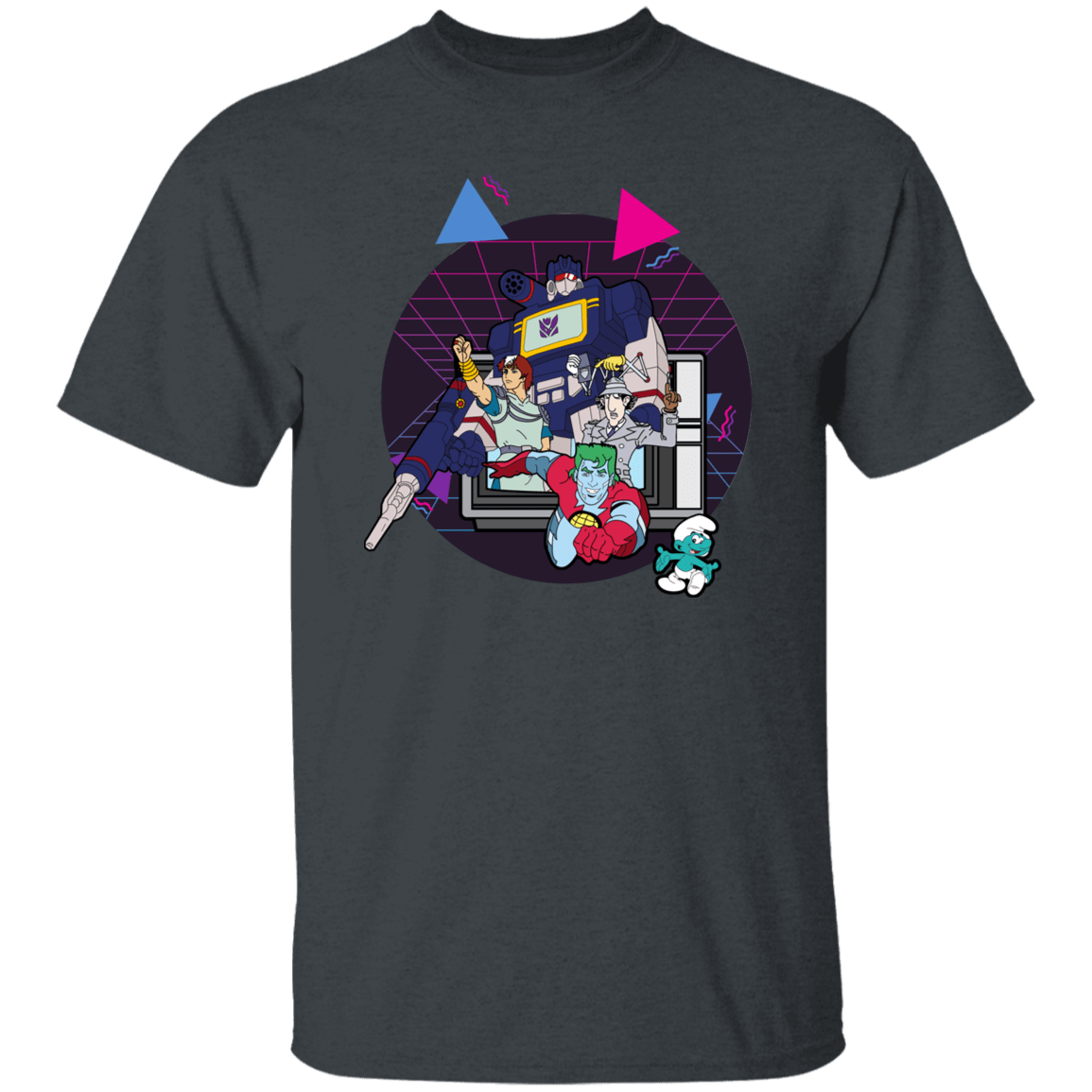 T-Shirts Dark Heather / S TV Toons 1 T-Shirt