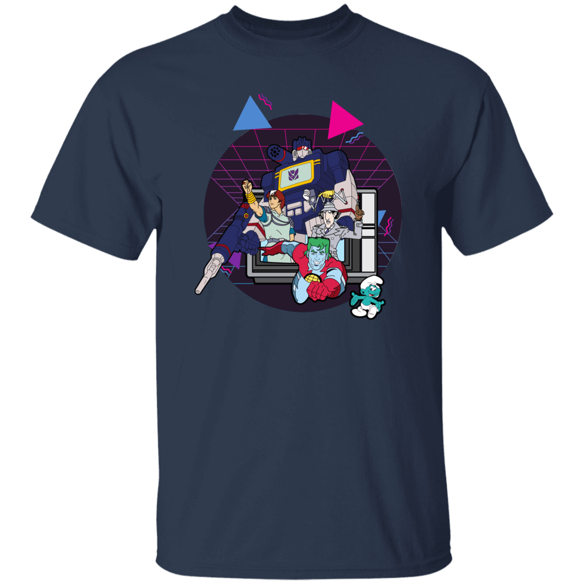 T-Shirts Navy / S TV Toons 1 T-Shirt