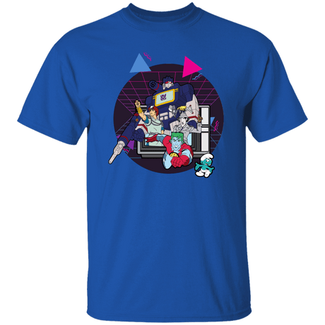 T-Shirts Royal / S TV Toons 1 T-Shirt