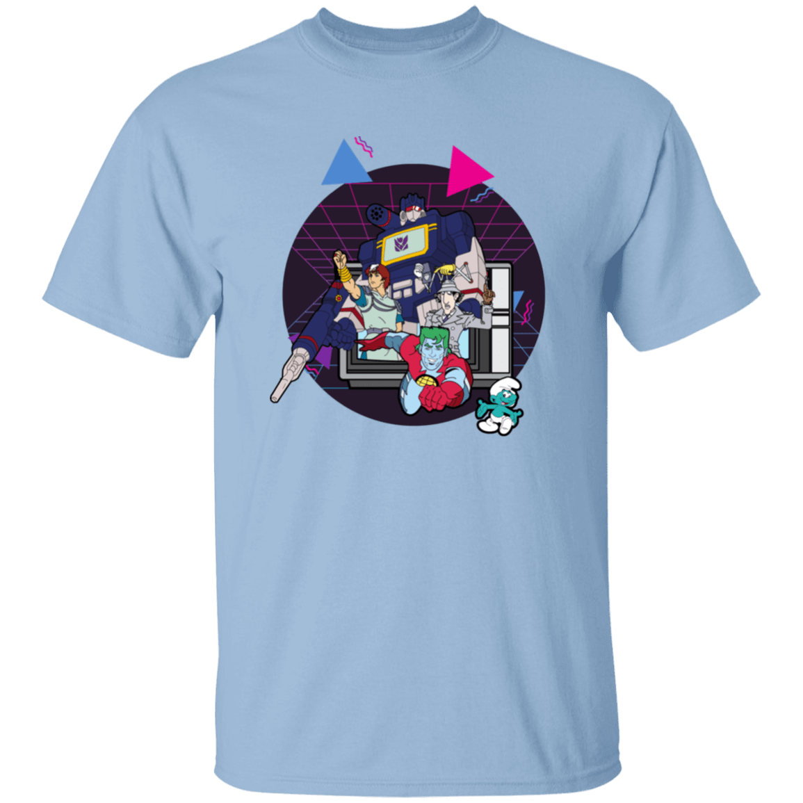 T-Shirts Light Blue / YXS TV Toons 1 Youth T-Shirt