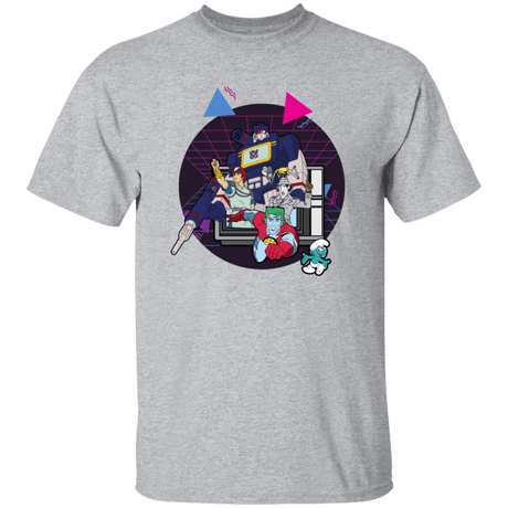 T-Shirts Sport Grey / YXS TV Toons 1 Youth T-Shirt