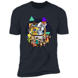 T-Shirts Indigo / S TV Toons 2 Men's Premium T-Shirt