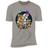 T-Shirts Light Grey / S TV Toons 2 Men's Premium T-Shirt