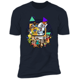 T-Shirts Midnight Navy / S TV Toons 2 Men's Premium T-Shirt