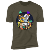 T-Shirts Military Green / S TV Toons 2 Men's Premium T-Shirt