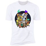 T-Shirts White / S TV Toons 2 Men's Premium T-Shirt