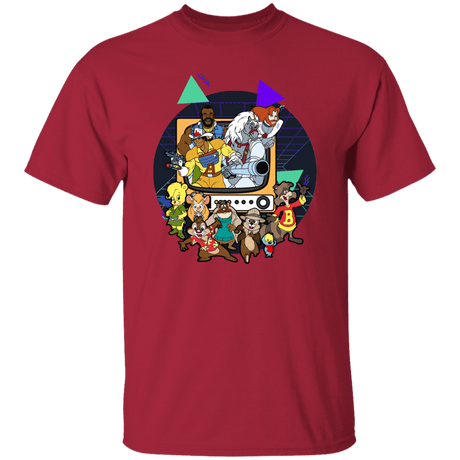 T-Shirts Cardinal / S TV Toons 2 T-Shirt