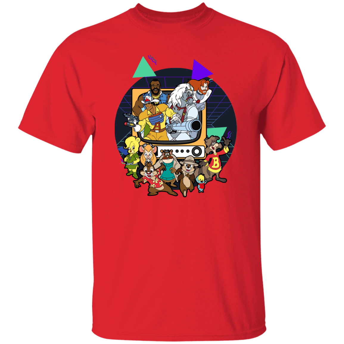 T-Shirts Red / S TV Toons 2 T-Shirt