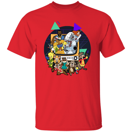 T-Shirts Red / S TV Toons 2 T-Shirt