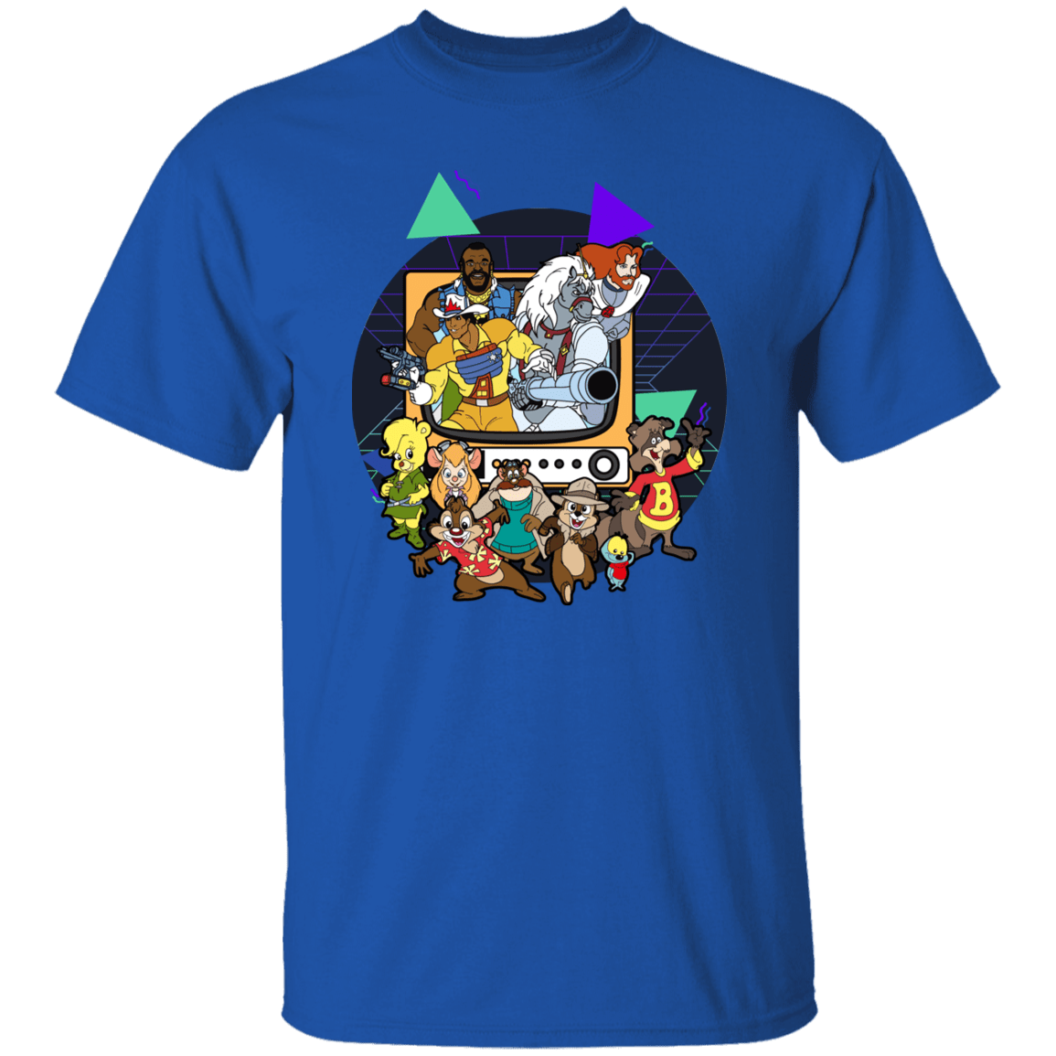 T-Shirts Royal / S TV Toons 2 T-Shirt