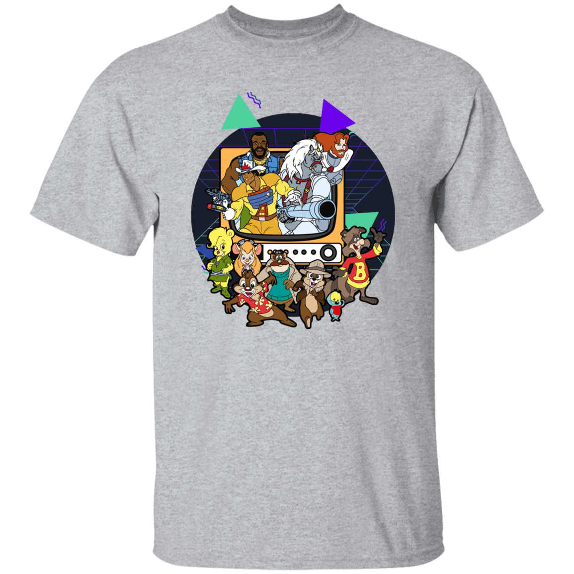 T-Shirts Sport Grey / S TV Toons 2 T-Shirt