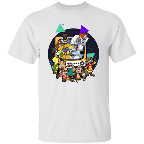 T-Shirts White / S TV Toons 2 T-Shirt