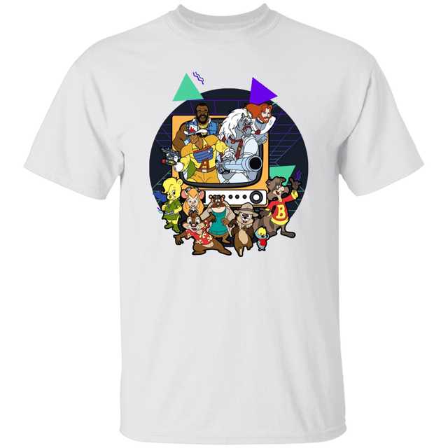 T-Shirts White / S TV Toons 2 T-Shirt