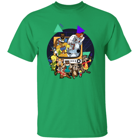 T-Shirts Irish Green / YXS TV Toons 2 Youth T-Shirt